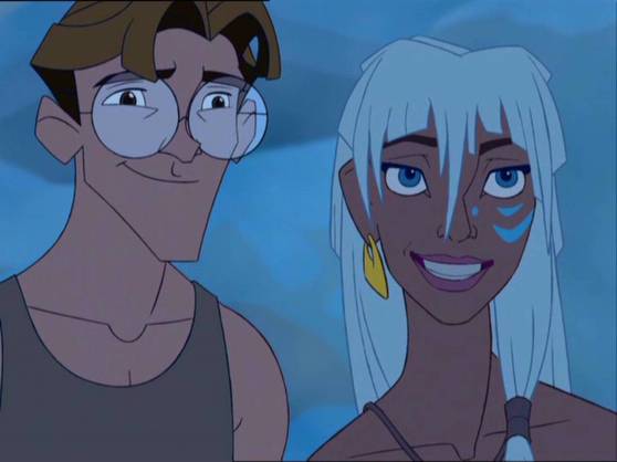 I do honestly LOVE Kida's design. There's so much detail in the look of this film.